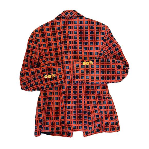 NWT $2895 Versace Women's Red Jacket 38 (S) Italy - Picture 9 of 13